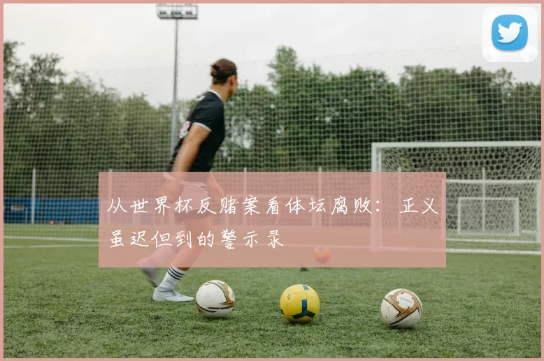 从世界杯反赌案看体坛腐败:正义虽迟但到的警示录